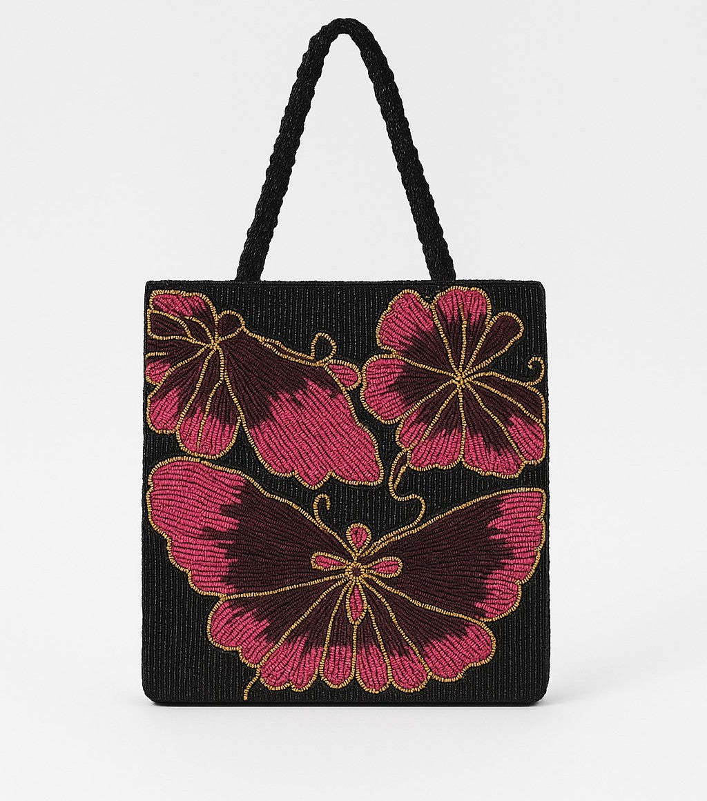 Turkish Black-Bag with 1 Butterfly ring free